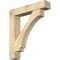 Ekena Millwork Imperial Block Rough Sawn Bracket w/ Offset Brace, Douglas Fir, 8"W x 40"D x 44"H BKT0806X40X44IMP05RDF - alternate 1